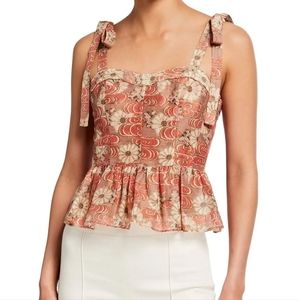 Ulla Johnson unworn silk and cotton tank top NWT size 10